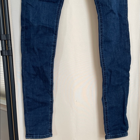 NWOT Express Women's Deep Indigo Skinny Jeans - Picture 5 of 13